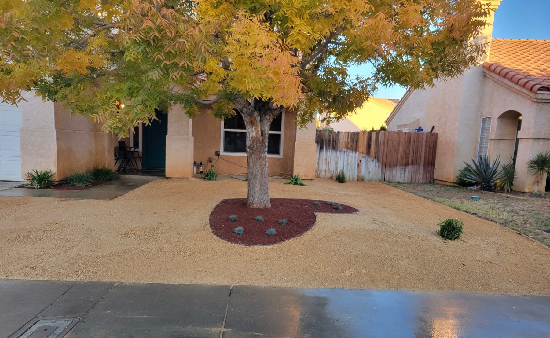 Right Way Builders drought-conscious front yard project